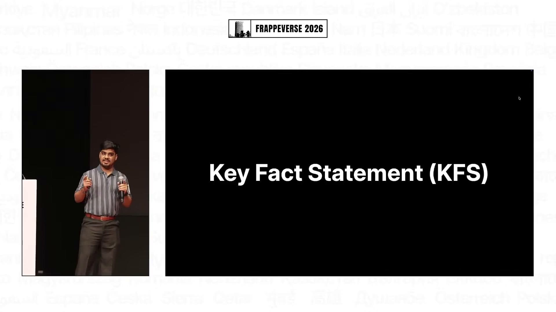 Frappe Lending records the Key Fact Statement acknowledgement on the loan application.